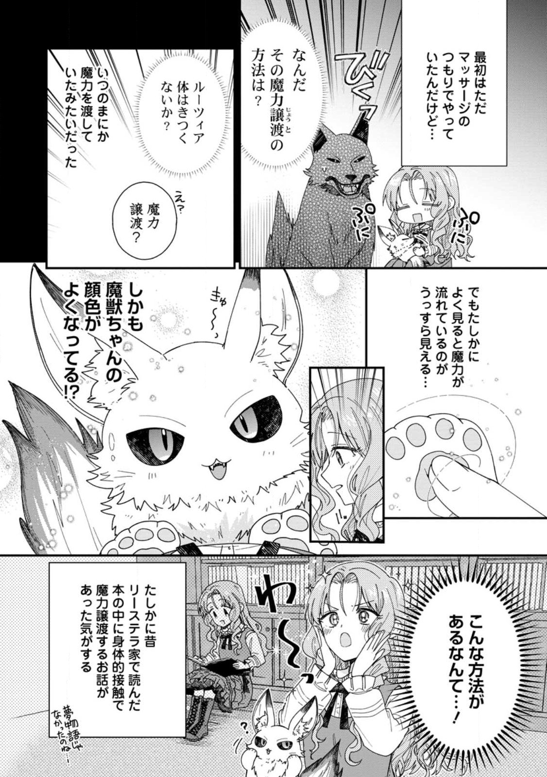 Ochikobore Dame Reijou wa Dekiai sarete Umarekawarimasu!? ~Home rareru no ga Ureshikute Ganbatte Itara kikaku-gai no Sainou ga Kaika shimashita~ Chapter 19.2 6ページ