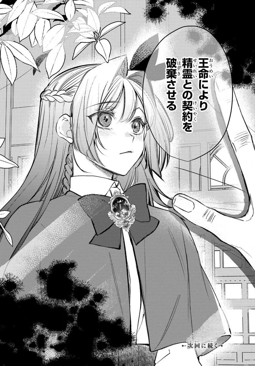 Seirei ni "Omae wa Shujin ni Fusawashikunai, Keiyaku Haki shite kure!' to Iwareta node, Hoshigatteiru Imouto ni Yuzurimasu Chapter 12.2 17ページ