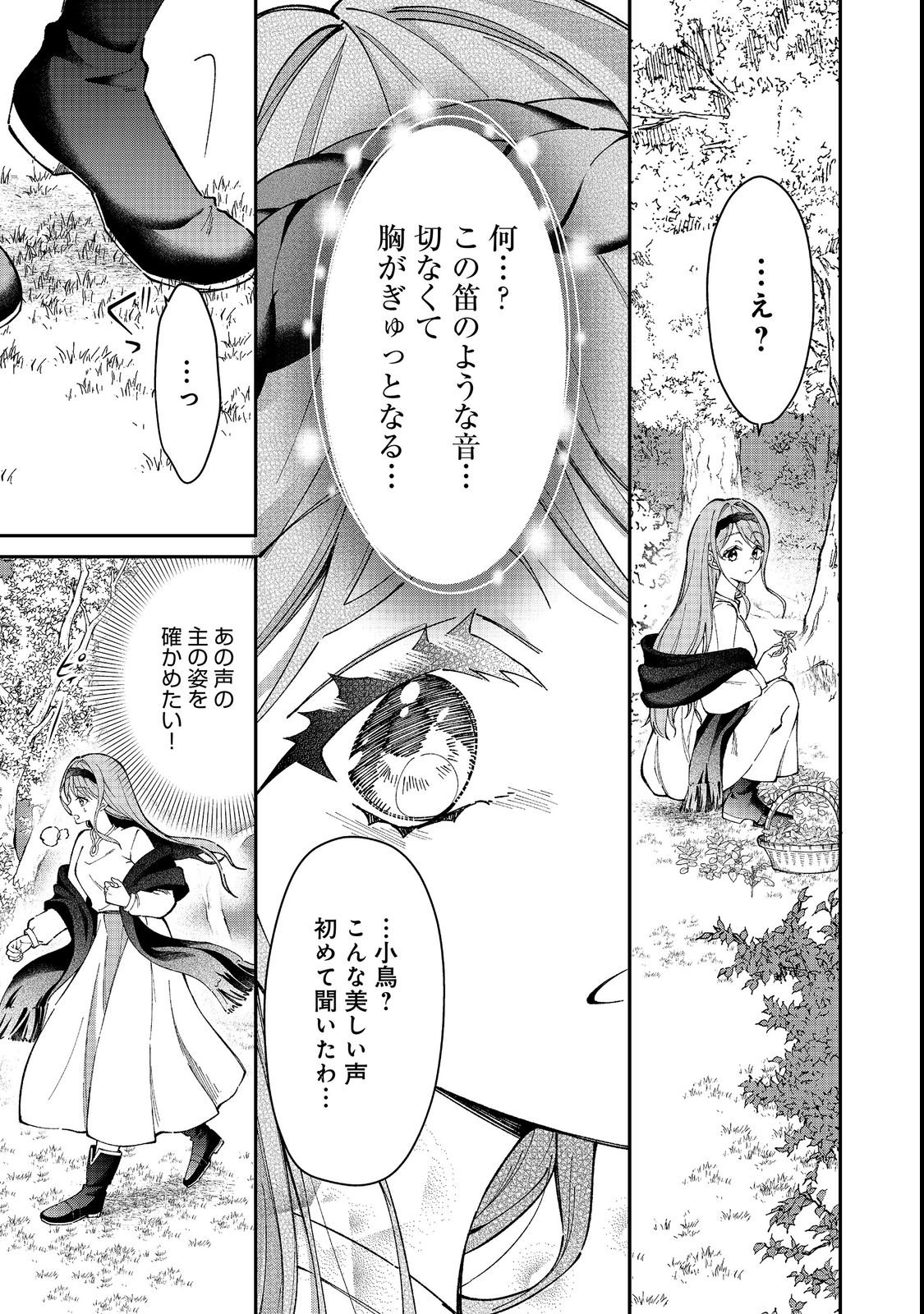Henkyou no Majo to Shiroi Ryuu no Shiawase na Mori Kurashi Chapter 1 13ページ