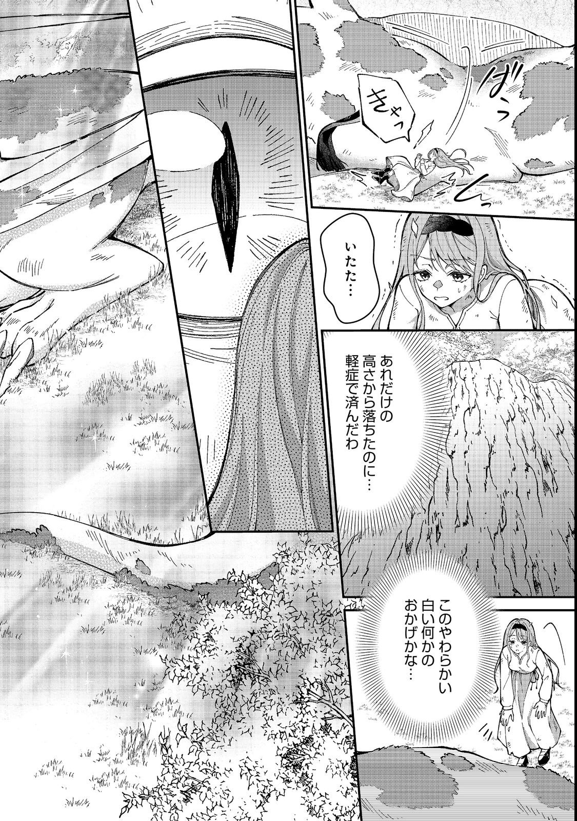 Henkyou no Majo to Shiroi Ryuu no Shiawase na Mori Kurashi Chapter 1 18ページ