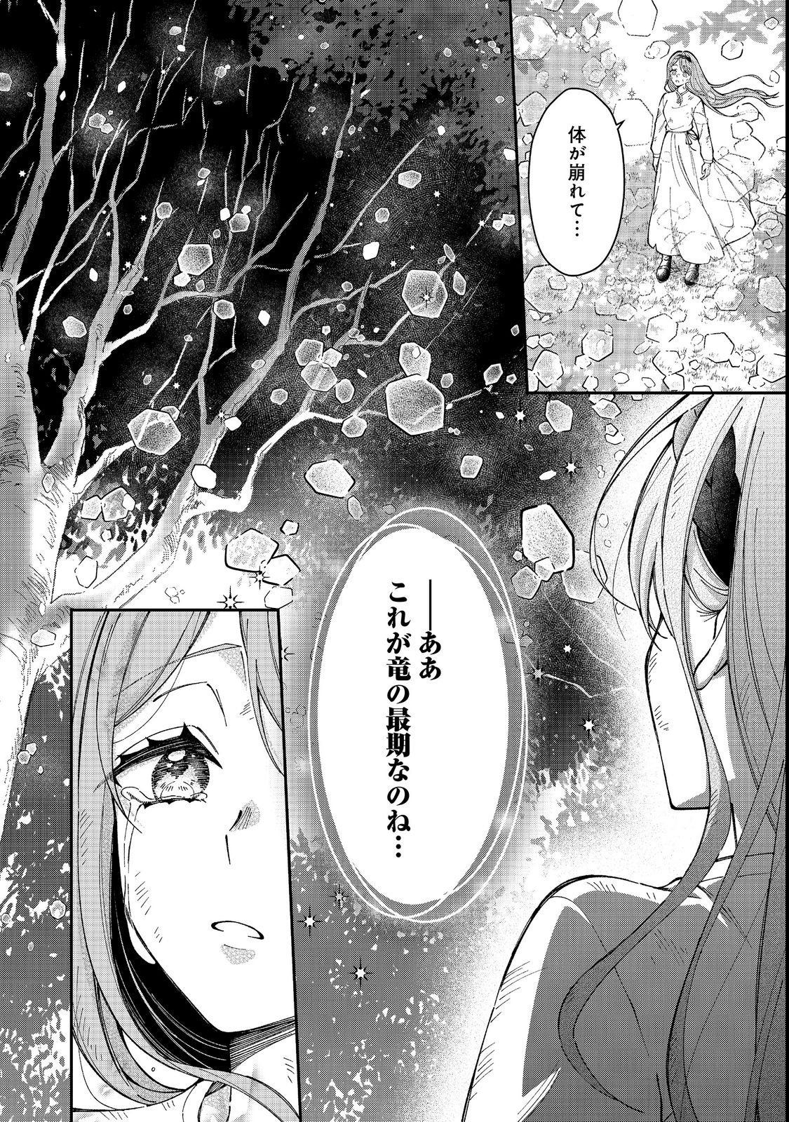 Henkyou no Majo to Shiroi Ryuu no Shiawase na Mori Kurashi Chapter 1 22ページ