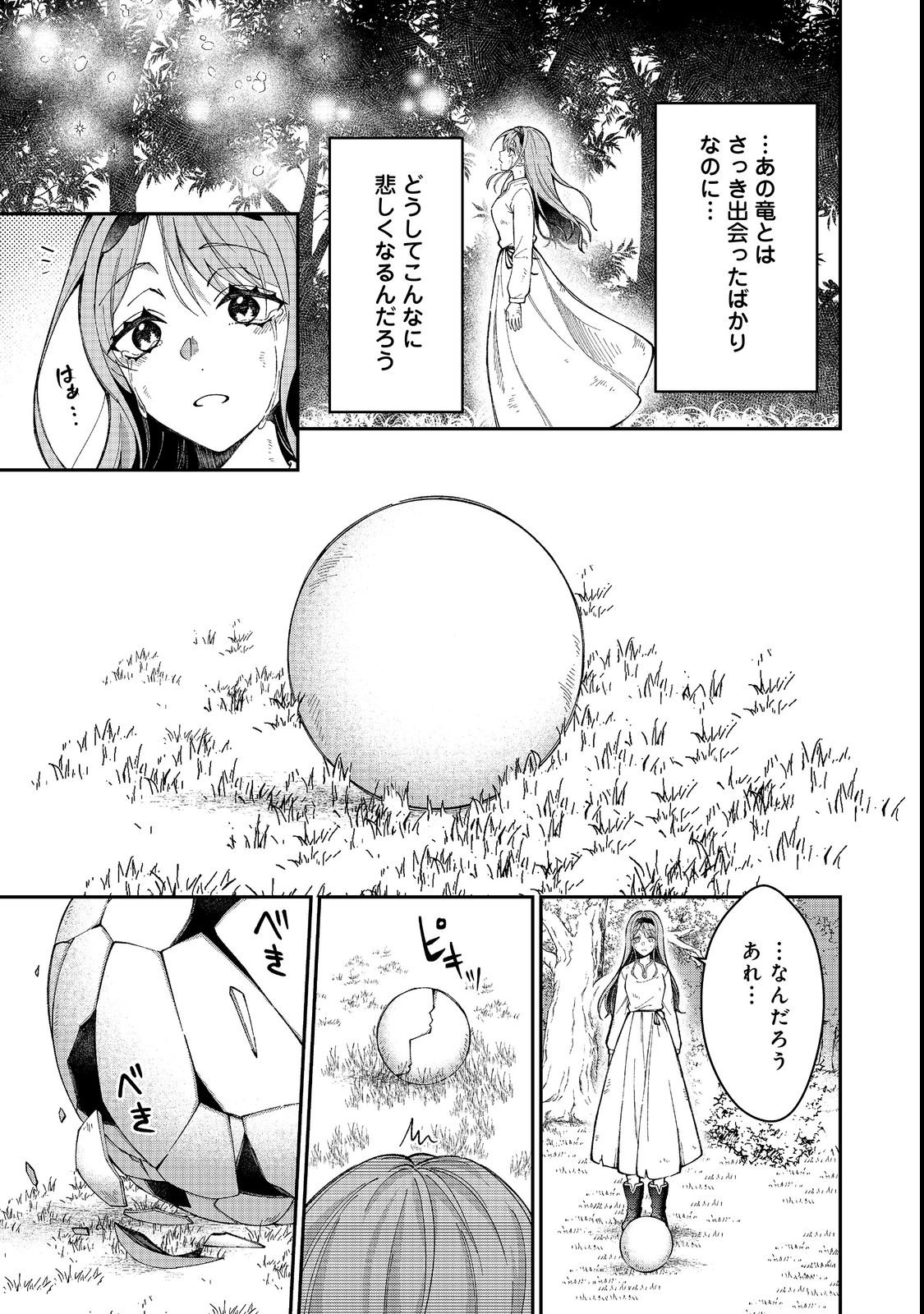 Henkyou no Majo to Shiroi Ryuu no Shiawase na Mori Kurashi Chapter 1 23ページ