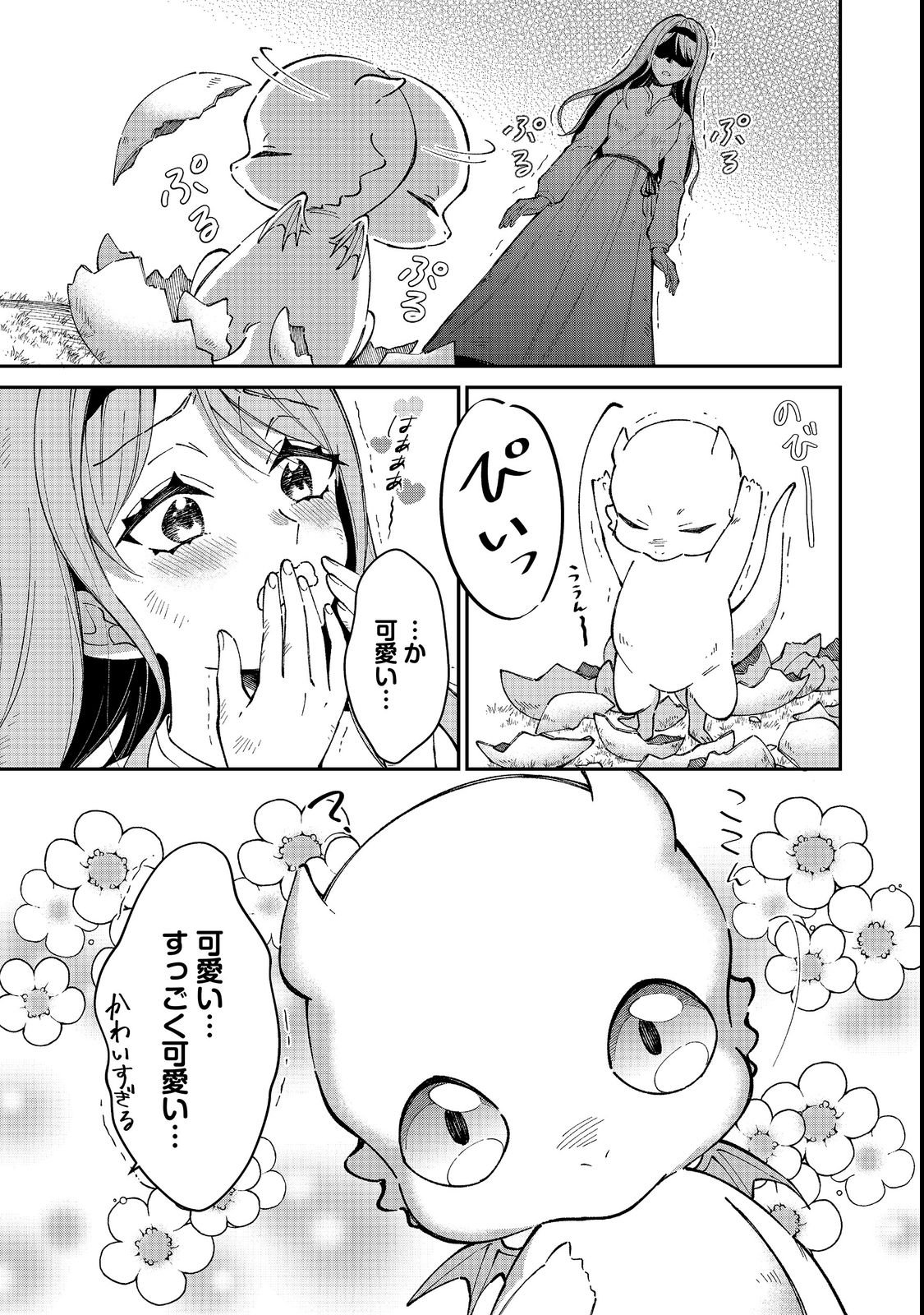 Henkyou no Majo to Shiroi Ryuu no Shiawase na Mori Kurashi Chapter 1 25ページ
