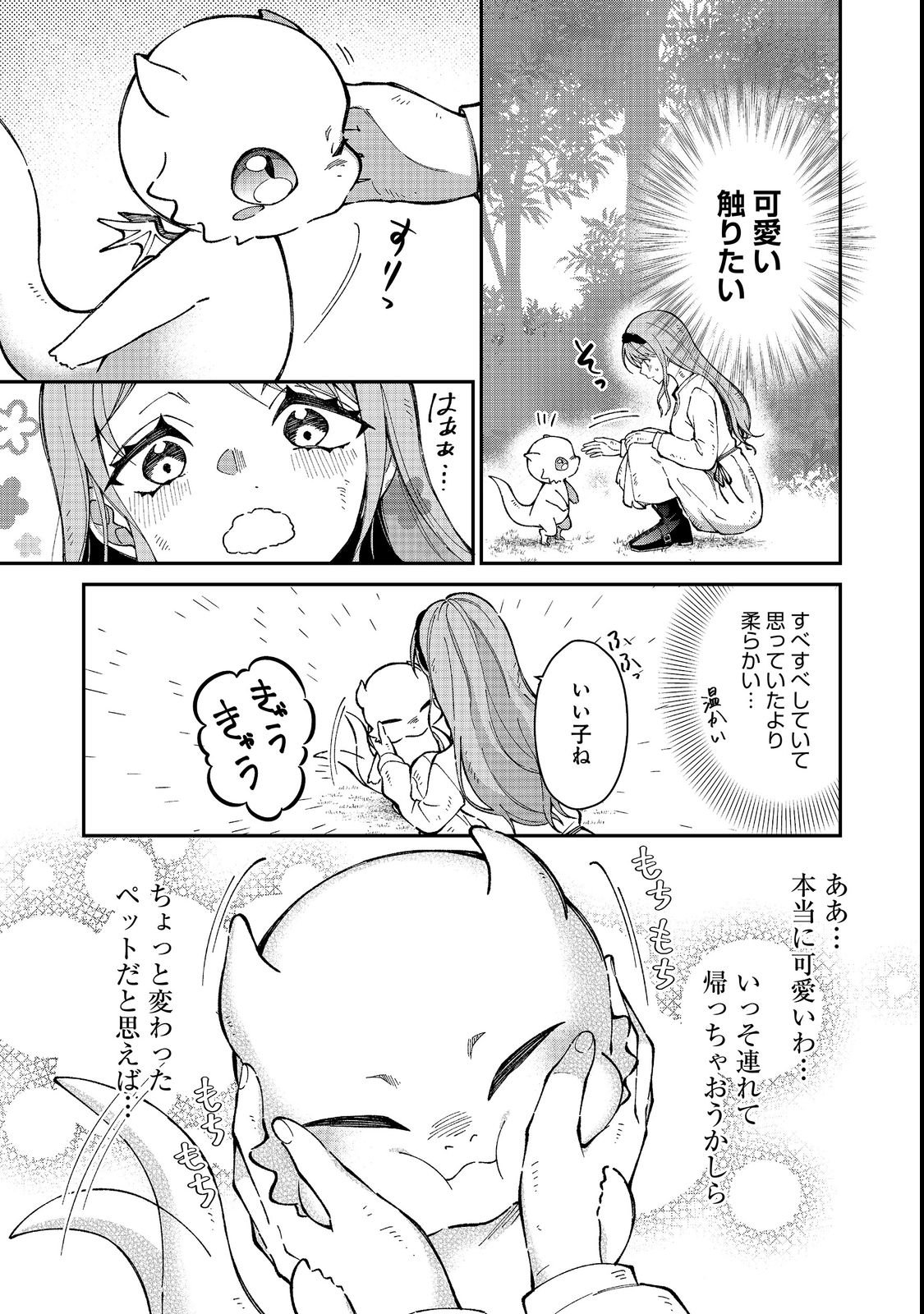 Henkyou no Majo to Shiroi Ryuu no Shiawase na Mori Kurashi Chapter 1 27ページ