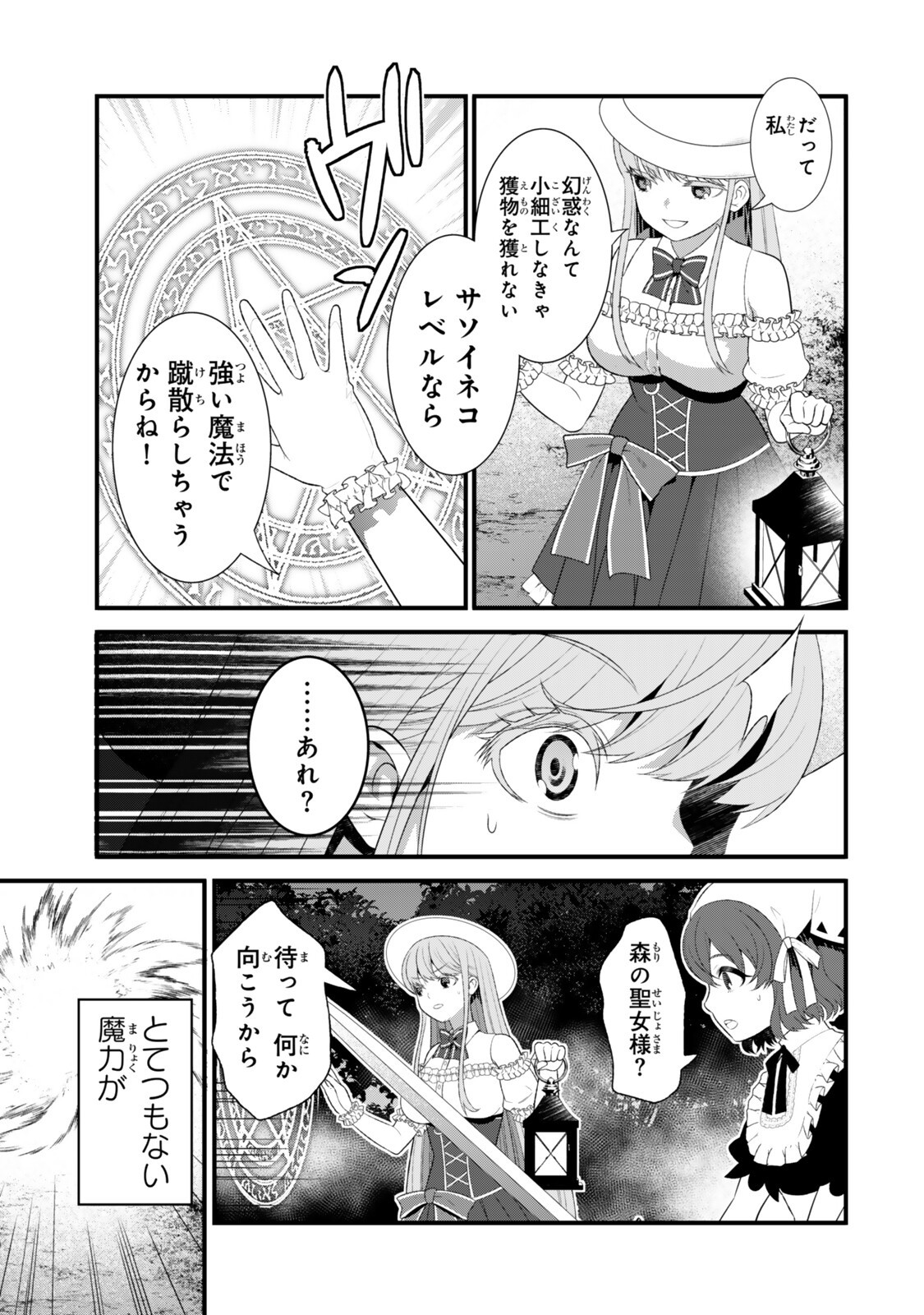 Watashi no Mahou wa Zettai ni Atarun desu Chapter 9.3 3ページ