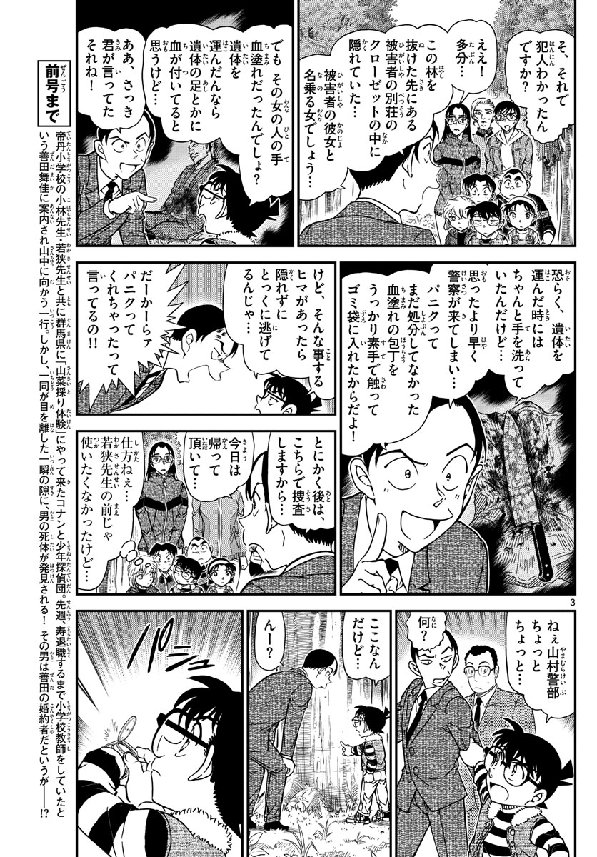 Meitantei Conan Chapter 1034 3ページ