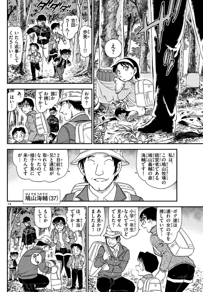 Meitantei Conan Chapter 1051 14ページ