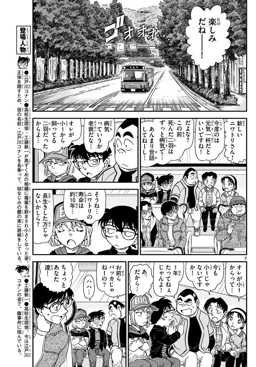 Meitantei Conan Chapter 1051 3ページ