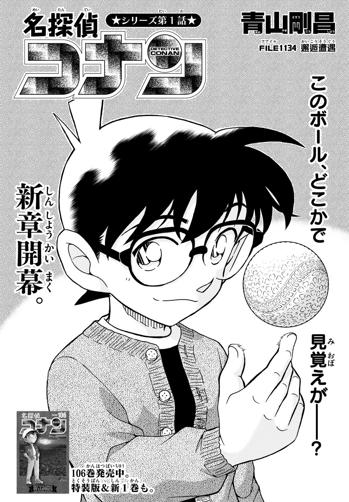 Meitantei Conan Chapter 1134 1ページ