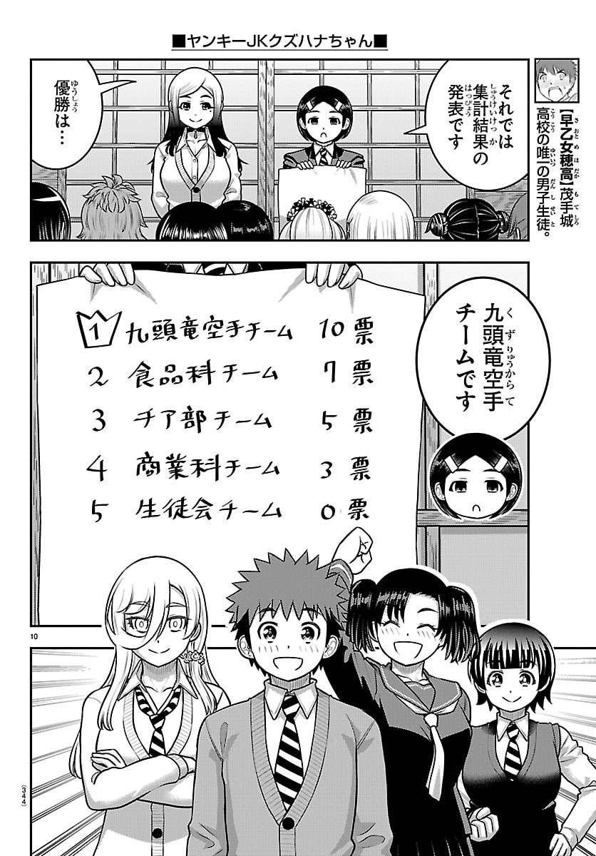 Yankee JK Kuzuhana-chan Chapter 297 10ページ