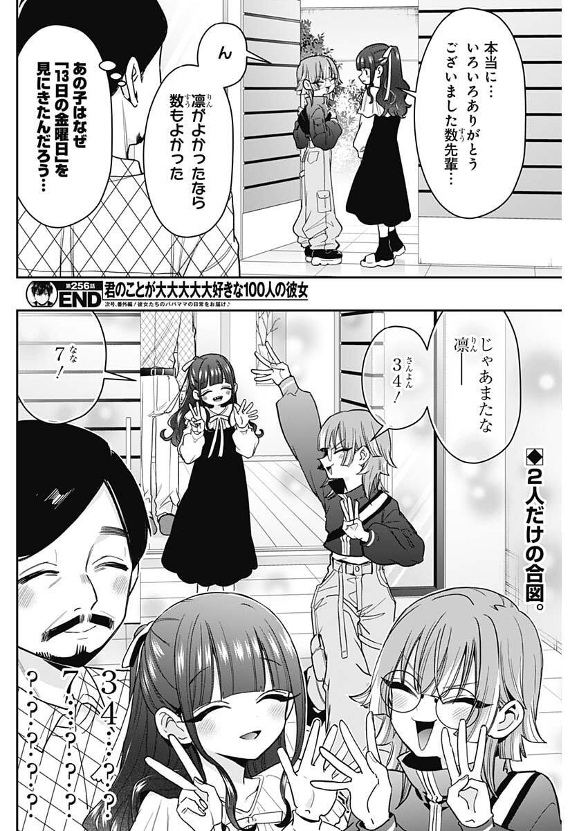 Kimi no Koto ga Dai Dai Dai Dai Daisuki na 100-nin no Kanojo Chapter 256 20ページ