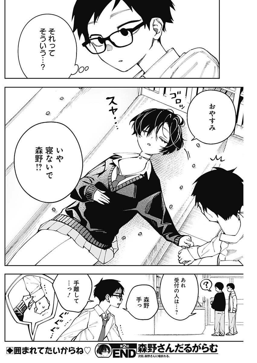 Morino-san Darugaramu Chapter 2 10ページ