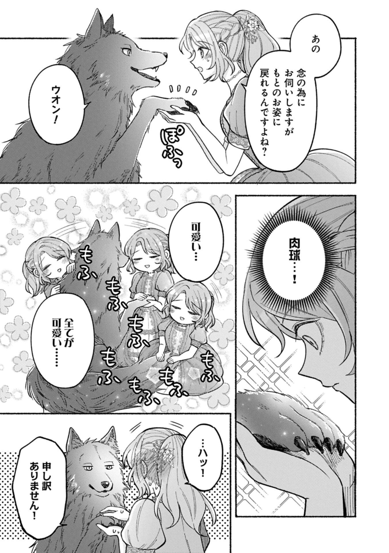 Seijo no Imouto no Shirinugui wo Ousetsukatta, Tada no Jijo de Gozaimasu Chapter 25.1 3ページ