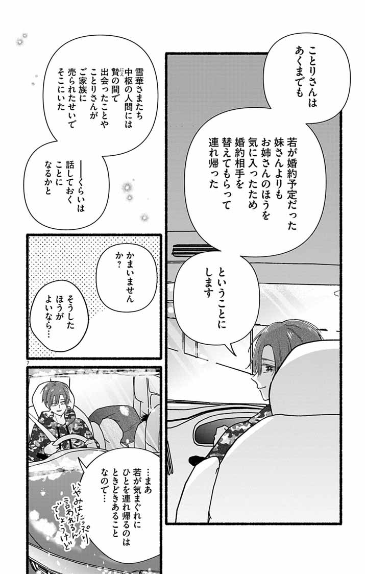 Minikui Kotori no Konyaku Chapter 6 7ページ