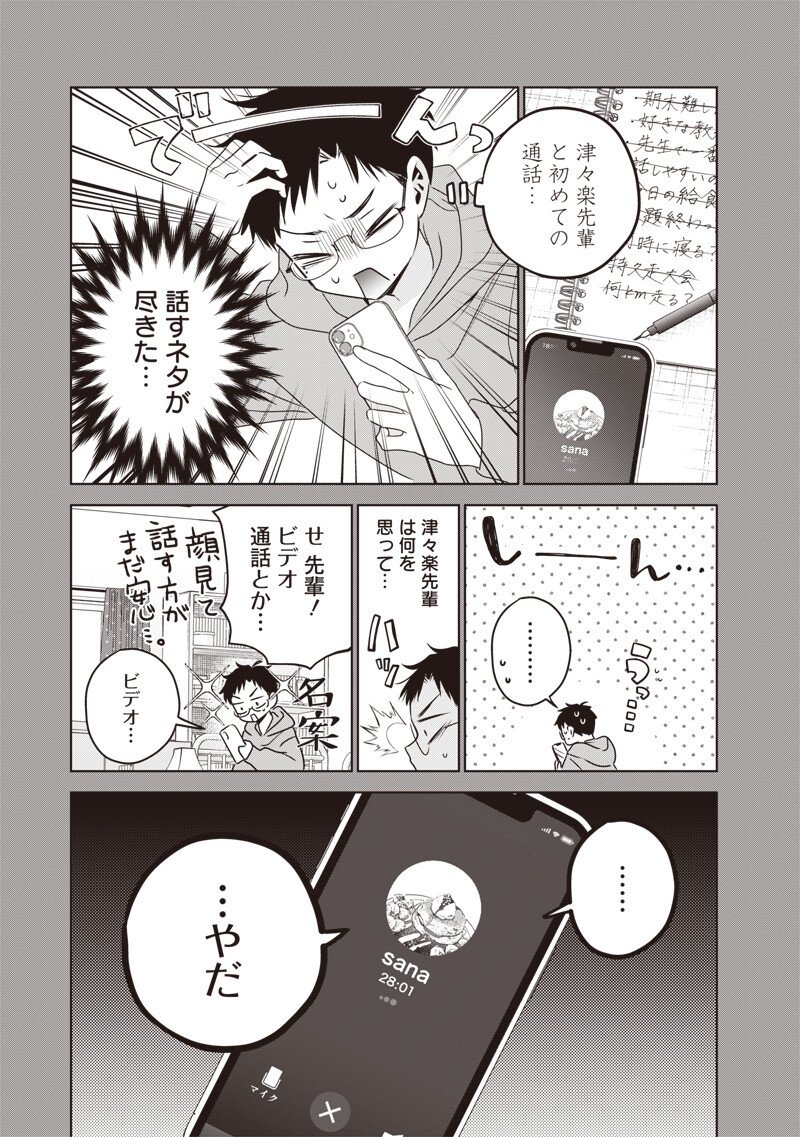 Tsuzura-senpai wa Moto Kano Dakara Chapter 9 7ページ