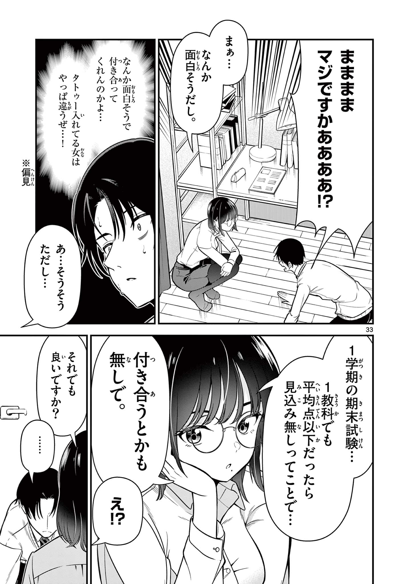 Ore wa Benkyou ga Shitai Dake nanoni! Chapter 1 33ページ