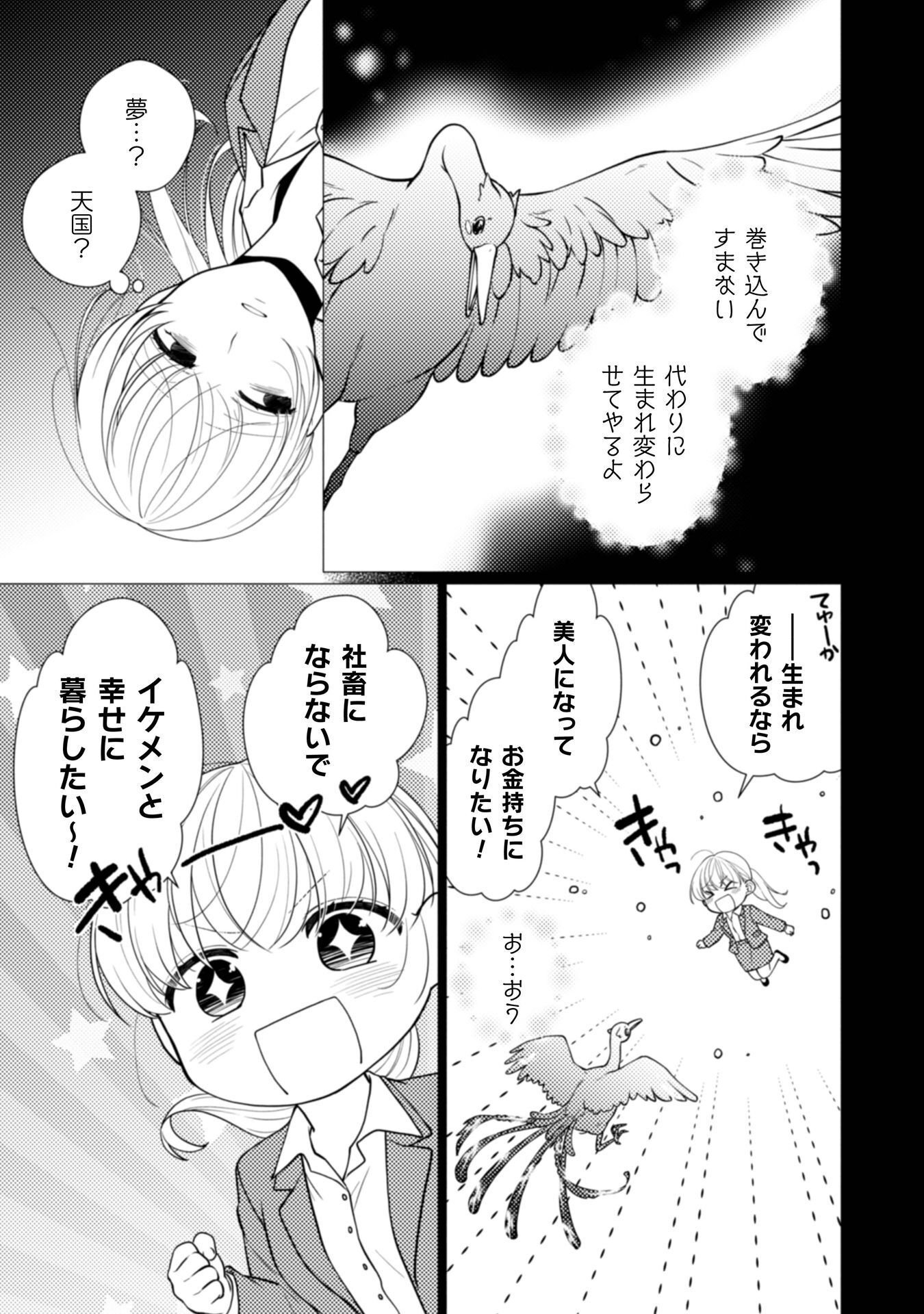 Yandere Saikyou Mahoutsukai to Tsuihou Akuyaku Reijou no Shiawase na Kankin Seikatsu Chapter 1 13ページ