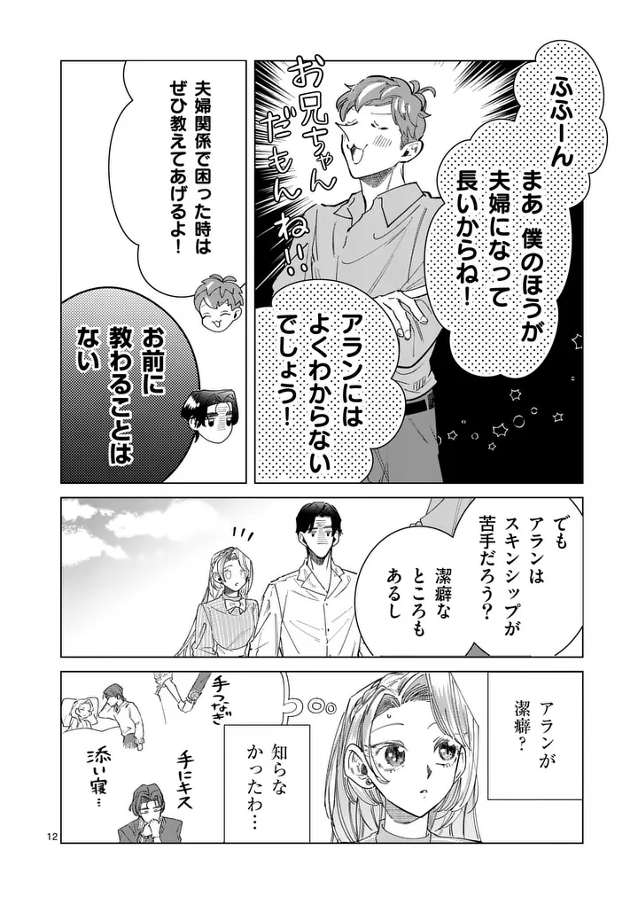 Gijou ga Akuyaku Reijou to shite Hametsu suru Koto wo Shitta no de, Mechakucha Aishimasu Chapter 39.1 12ページ