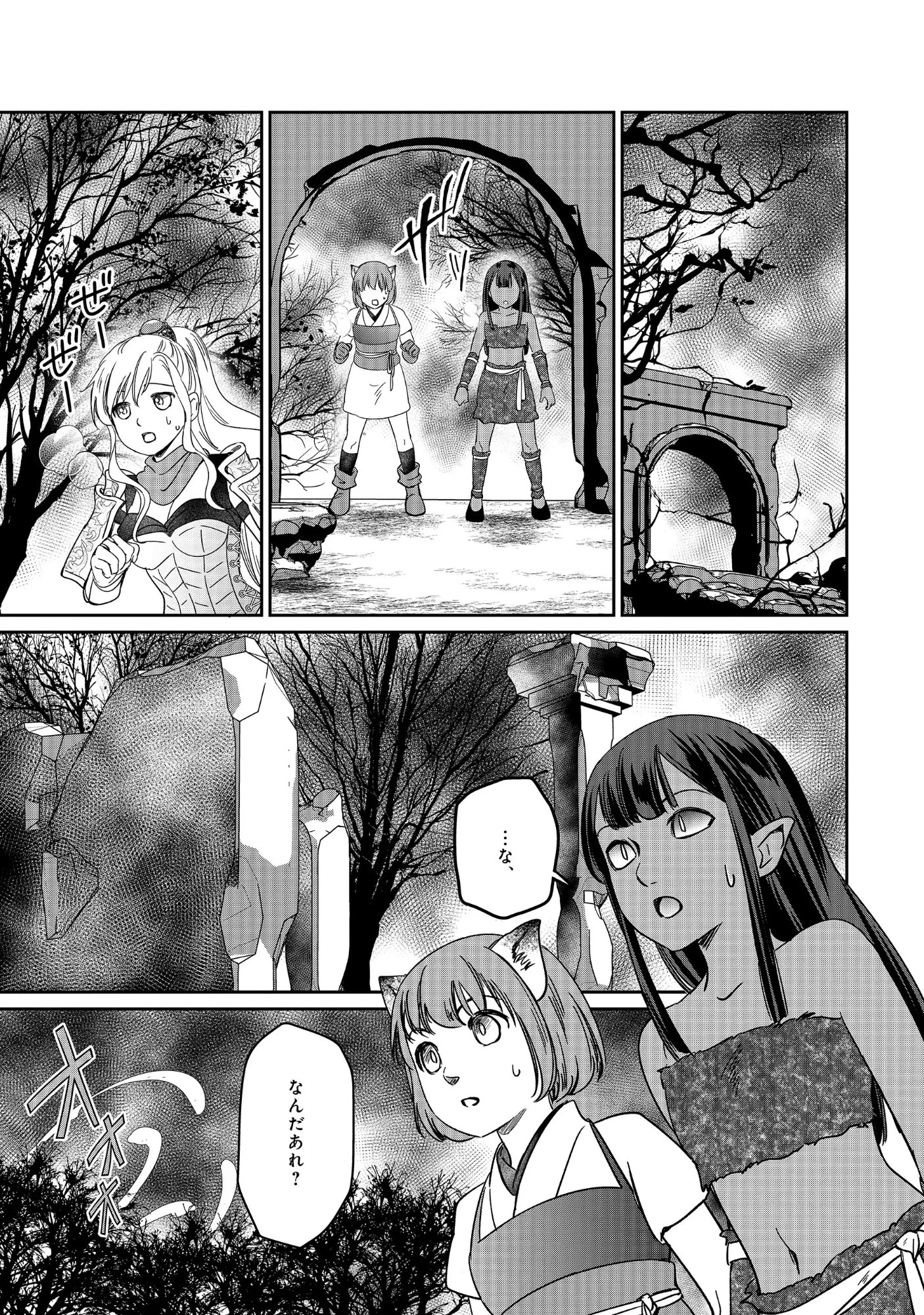 Miryokuchi Minus no Yuusha ga Bishoujo Monster ni wa Motemote datta Ken Chapter 19.1 9ページ