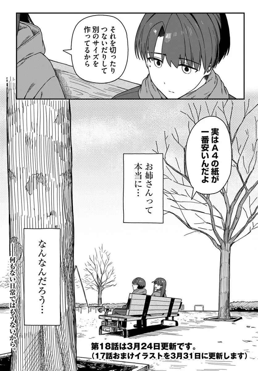Daunaa-kei Oneesan ni Mainichi Kasu no Uso wo Nagashikomareru Hanashi Chapter 17 20ページ