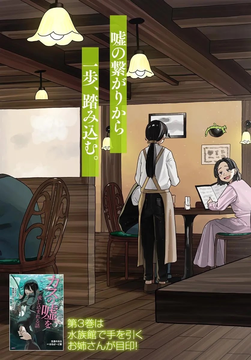 Daunaa-kei Oneesan ni Mainichi Kasu no Uso wo Nagashikomareru Hanashi Chapter 19 3ページ