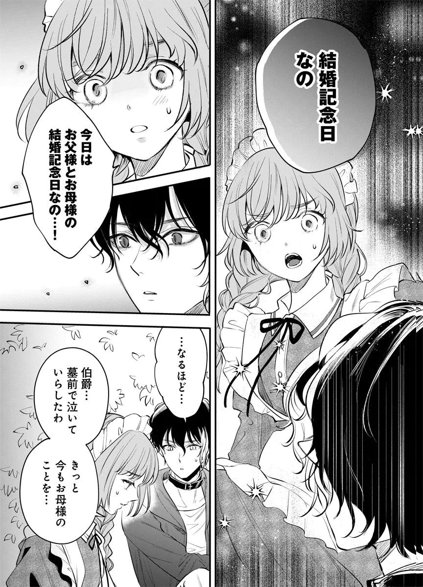 Yomigaeri Reijou ~Watashi ga Futatabi Shinu Made Hyaku Hachijuu Roku-nichi, Fukushuu no Chikai wa Hakaba kara~ Chapter 6 7ページ