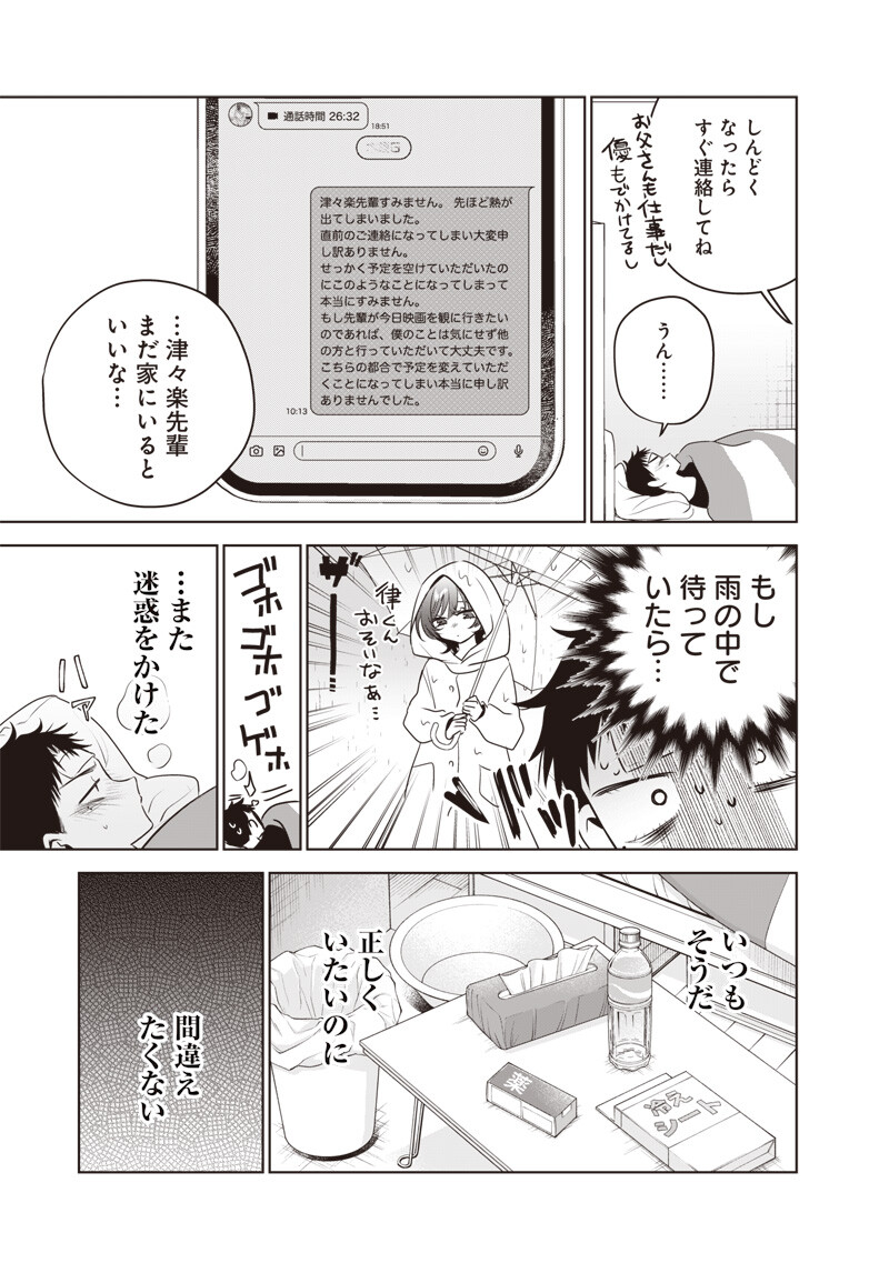 Tsuzura-senpai wa Moto Kano Dakara Chapter 10 3ページ