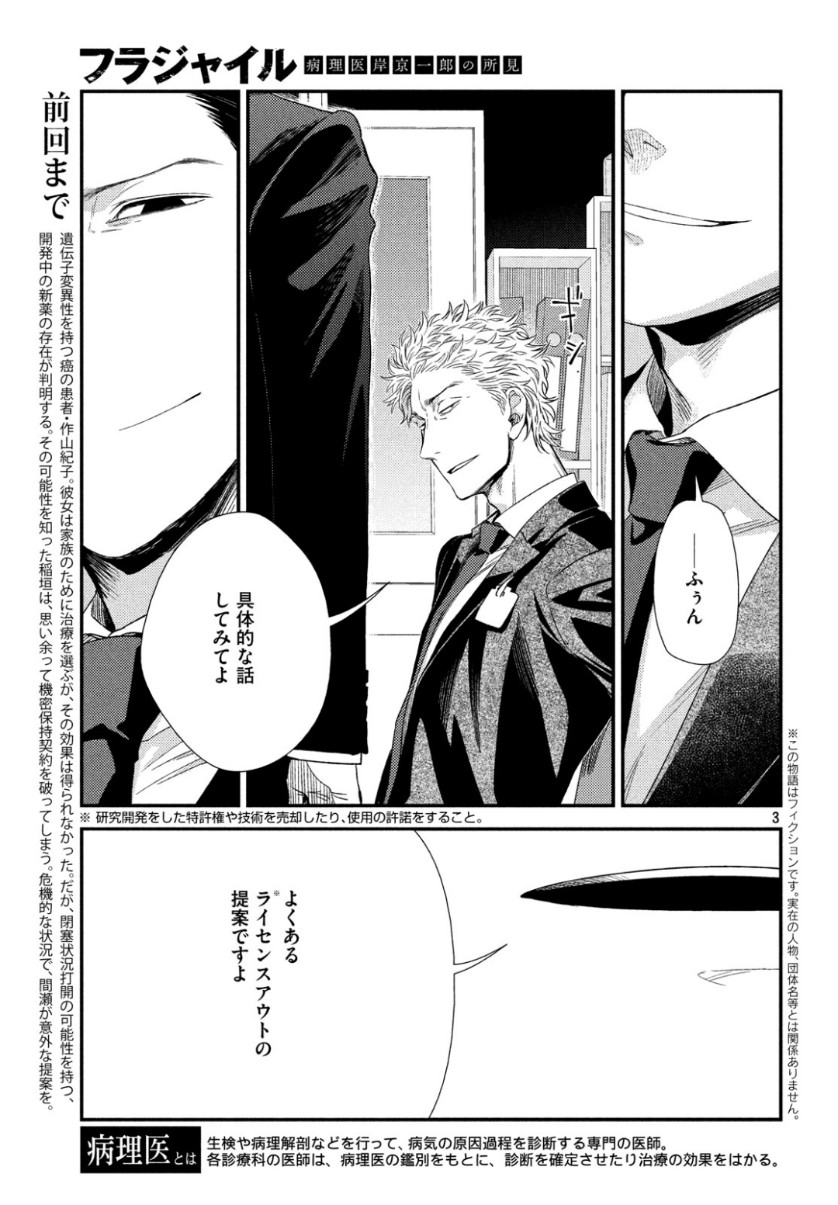 Fragile - Byourii Kishi Keiichirou no Shoken Chapter 63 3ページ