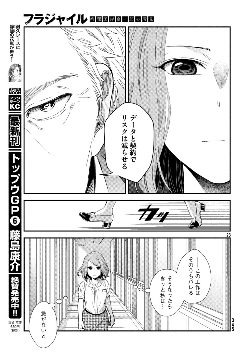 Fragile - Byourii Kishi Keiichirou no Shoken Chapter 68 23ページ