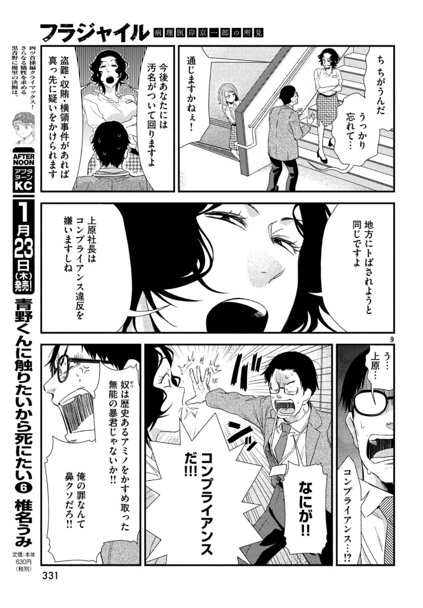 Fragile - Byourii Kishi Keiichirou no Shoken Chapter 68 9ページ