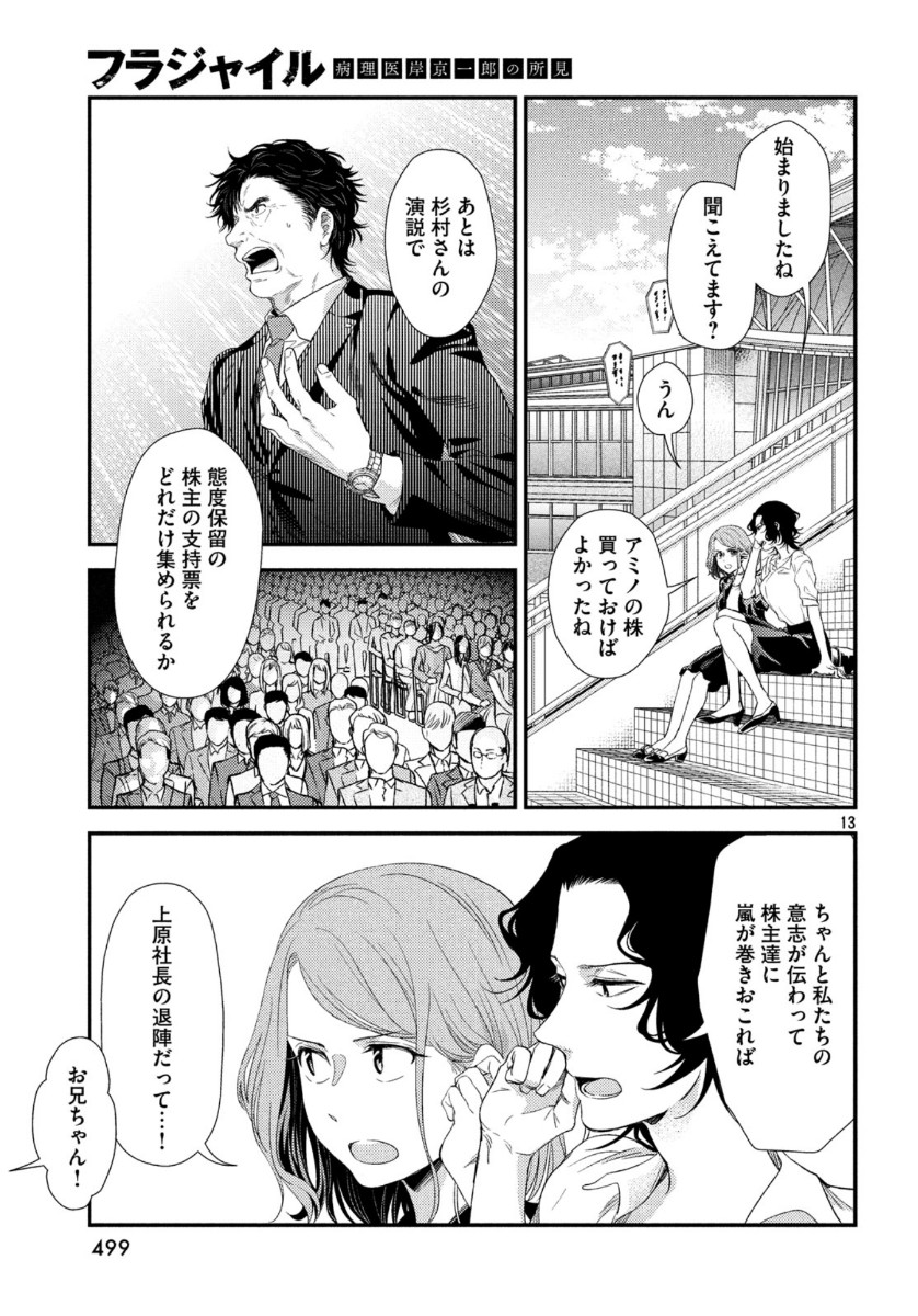Fragile - Byourii Kishi Keiichirou no Shoken Chapter 70 13ページ