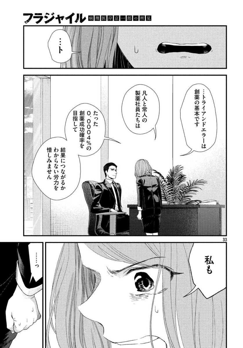 Fragile - Byourii Kishi Keiichirou no Shoken Chapter 70 33ページ