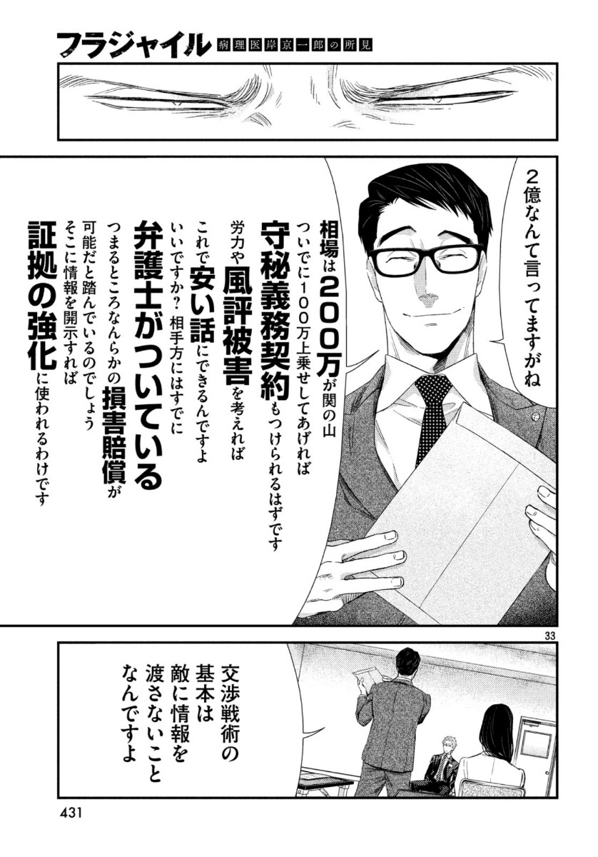 Fragile - Byourii Kishi Keiichirou no Shoken Chapter 71 33ページ