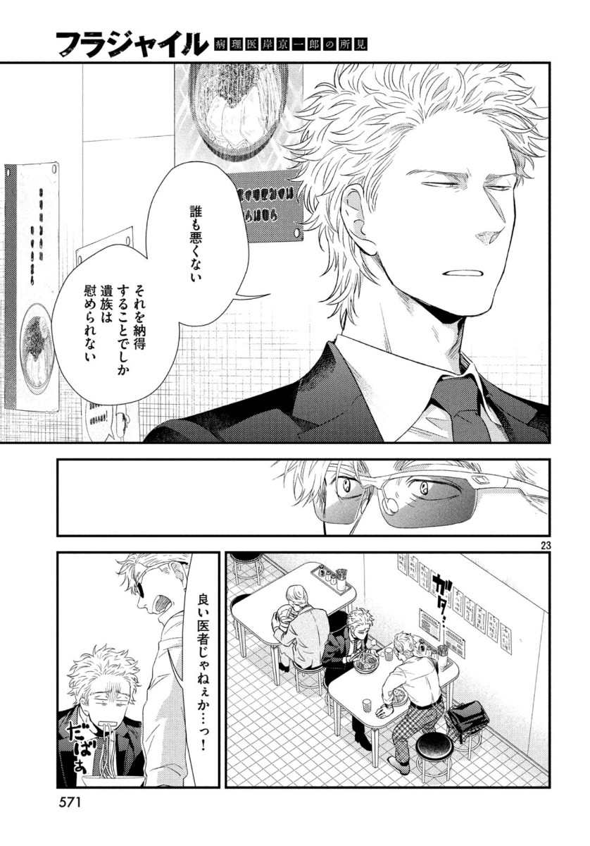 Fragile - Byourii Kishi Keiichirou no Shoken Chapter 72 23ページ