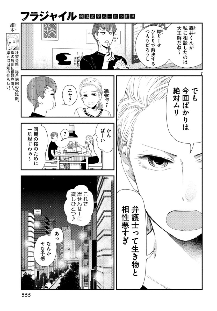Fragile - Byourii Kishi Keiichirou no Shoken Chapter 72 7ページ