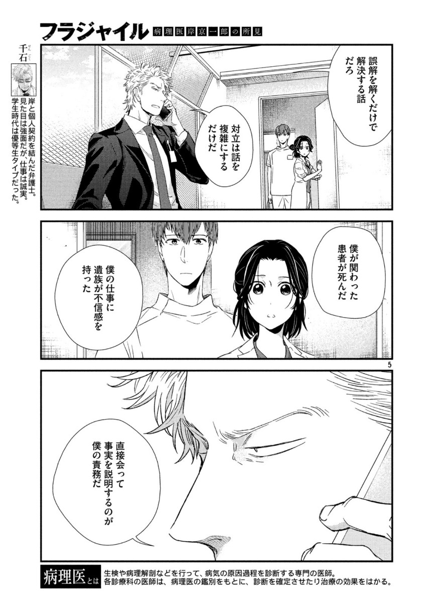 Fragile - Byourii Kishi Keiichirou no Shoken Chapter 74 5ページ
