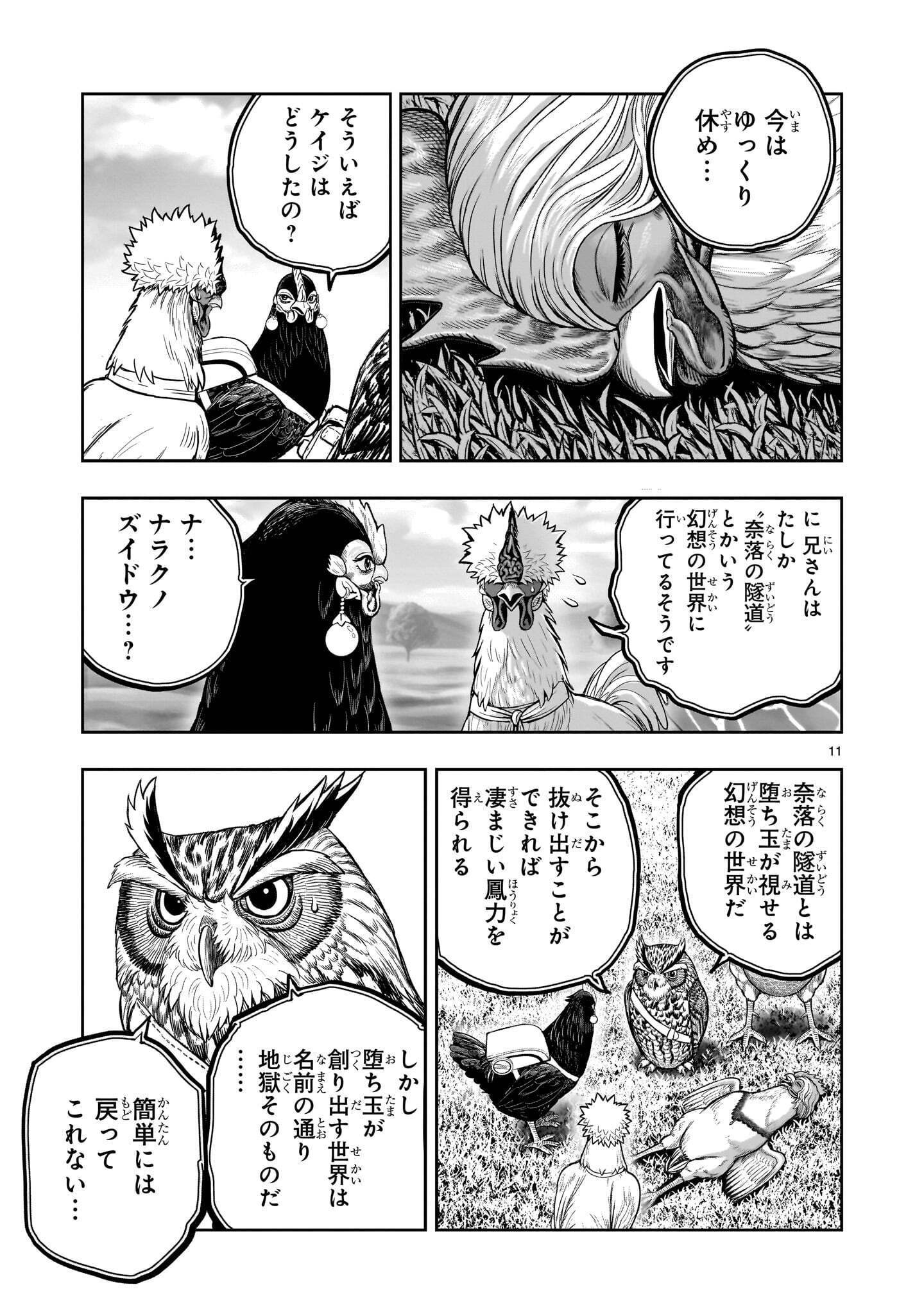 Niwatori Fighter Chapter 63.1 11ページ