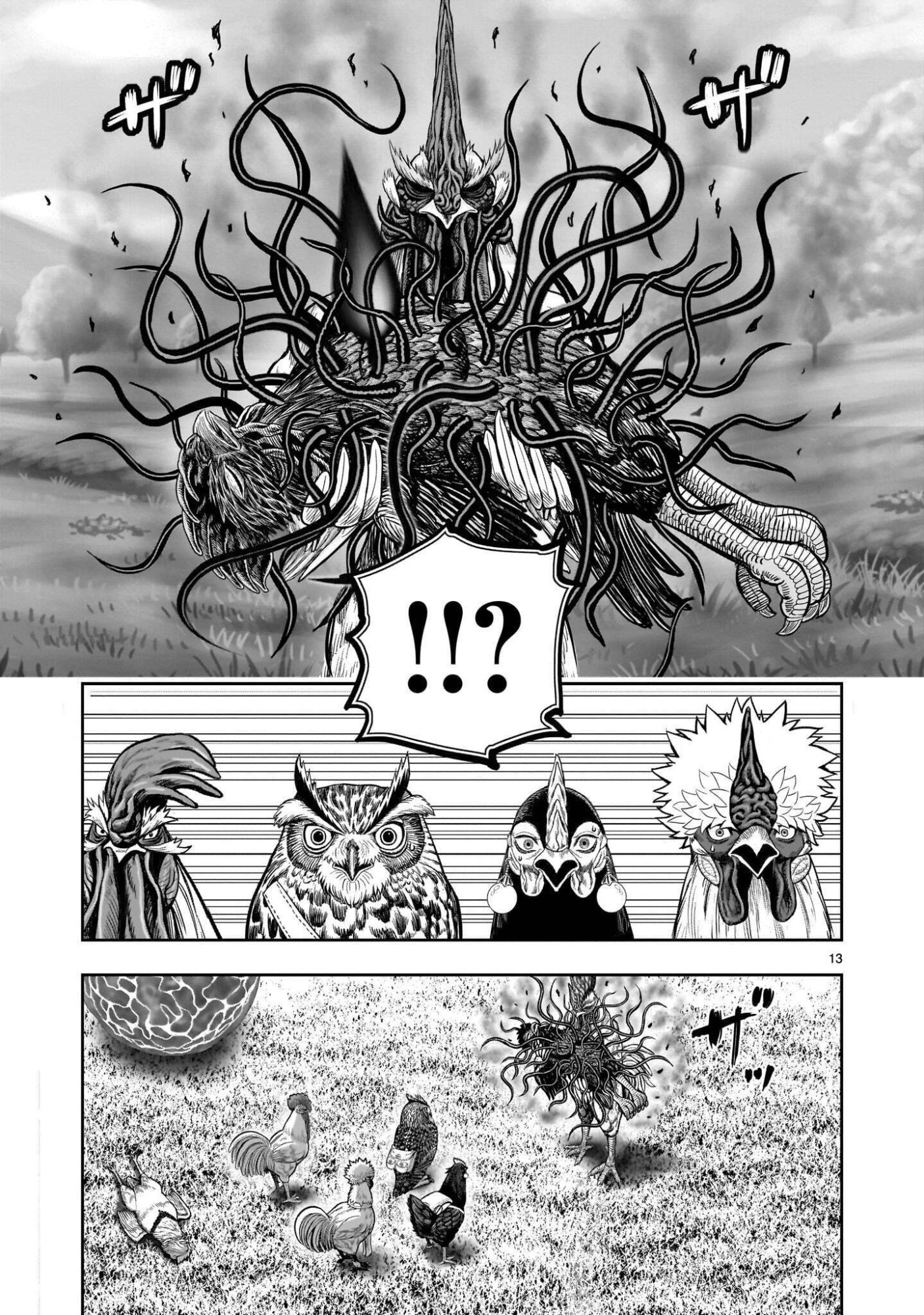 Niwatori Fighter Chapter 63.1 13ページ