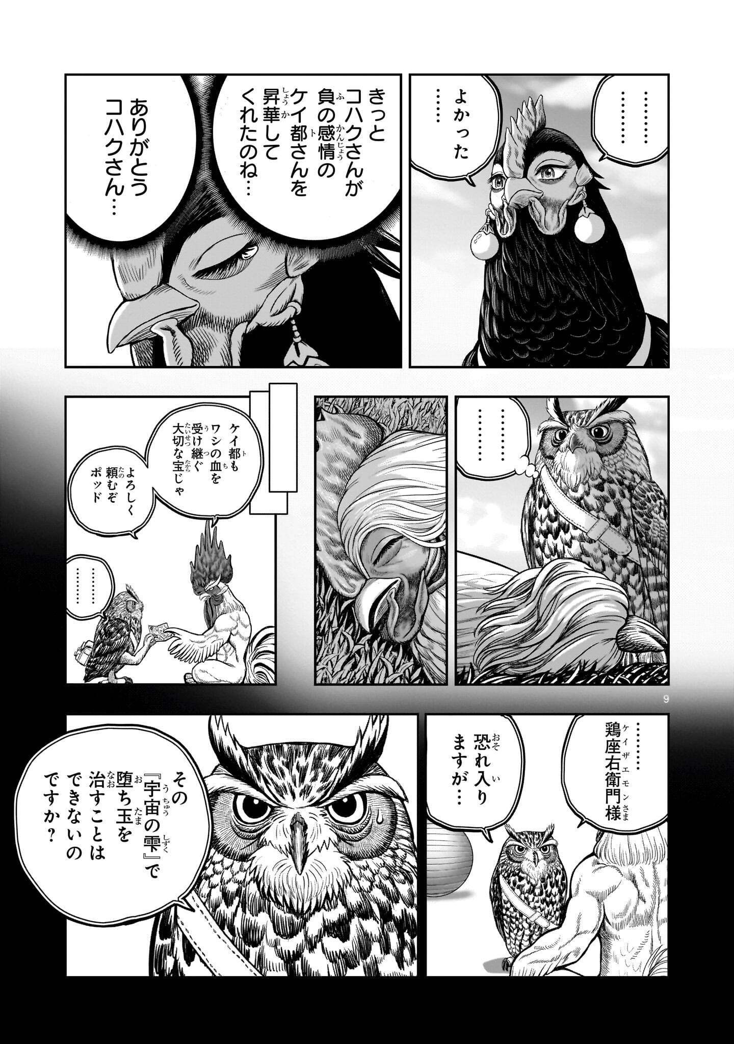 Niwatori Fighter Chapter 63.1 9ページ