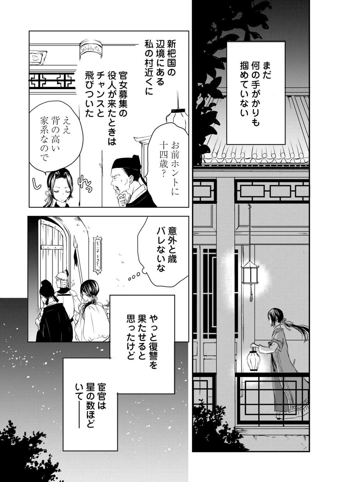 Koukyuu no Kakure Kusushi wa Yamiyo wo Terasu Chapter 1 18ページ