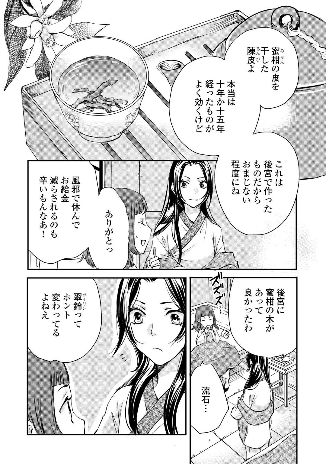 Koukyuu no Kakure Kusushi wa Yamiyo wo Terasu Chapter 1 22ページ