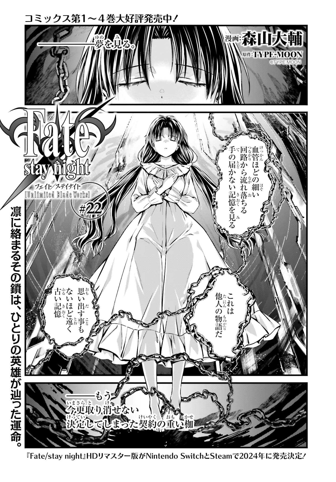 Fate/Stay Night: Unlimited Blade Works Chapter 22 1ページ