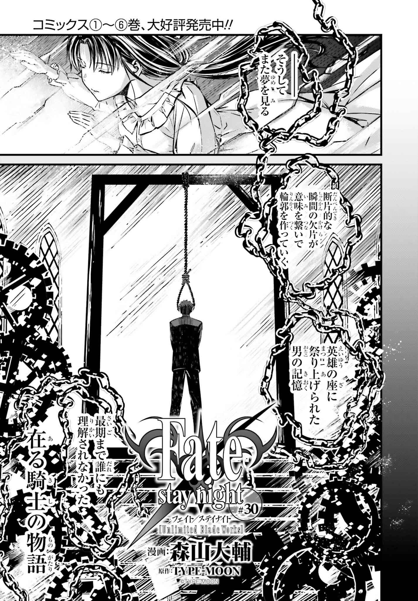 Fate/Stay Night: Unlimited Blade Works Chapter 30 1ページ