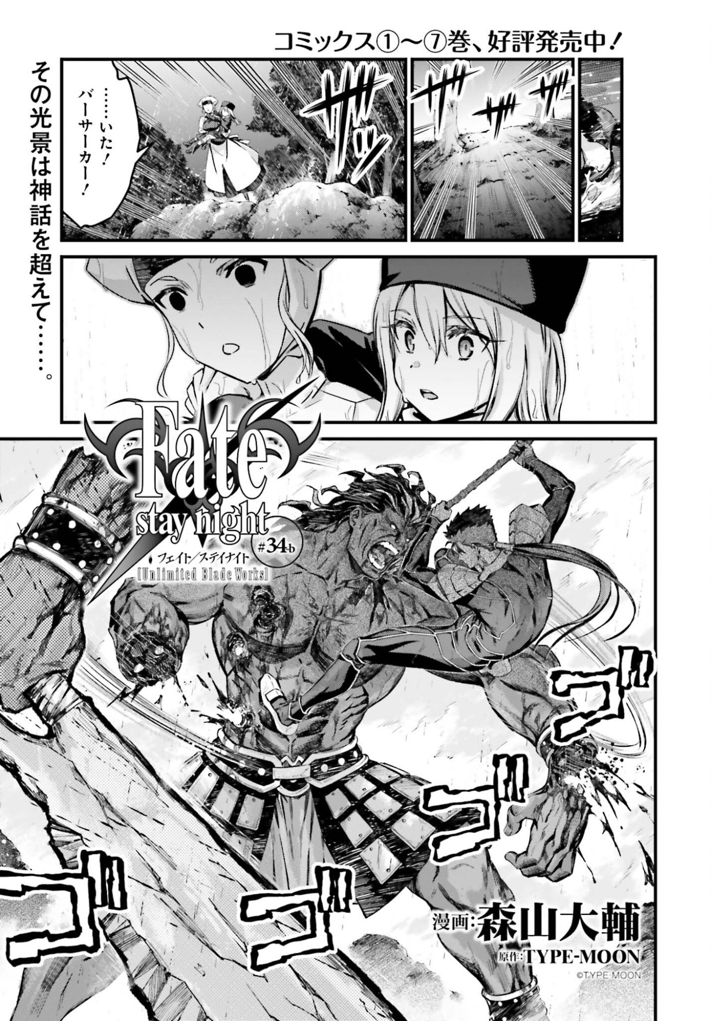 Fate/Stay Night: Unlimited Blade Works Chapter 34.2 1ページ