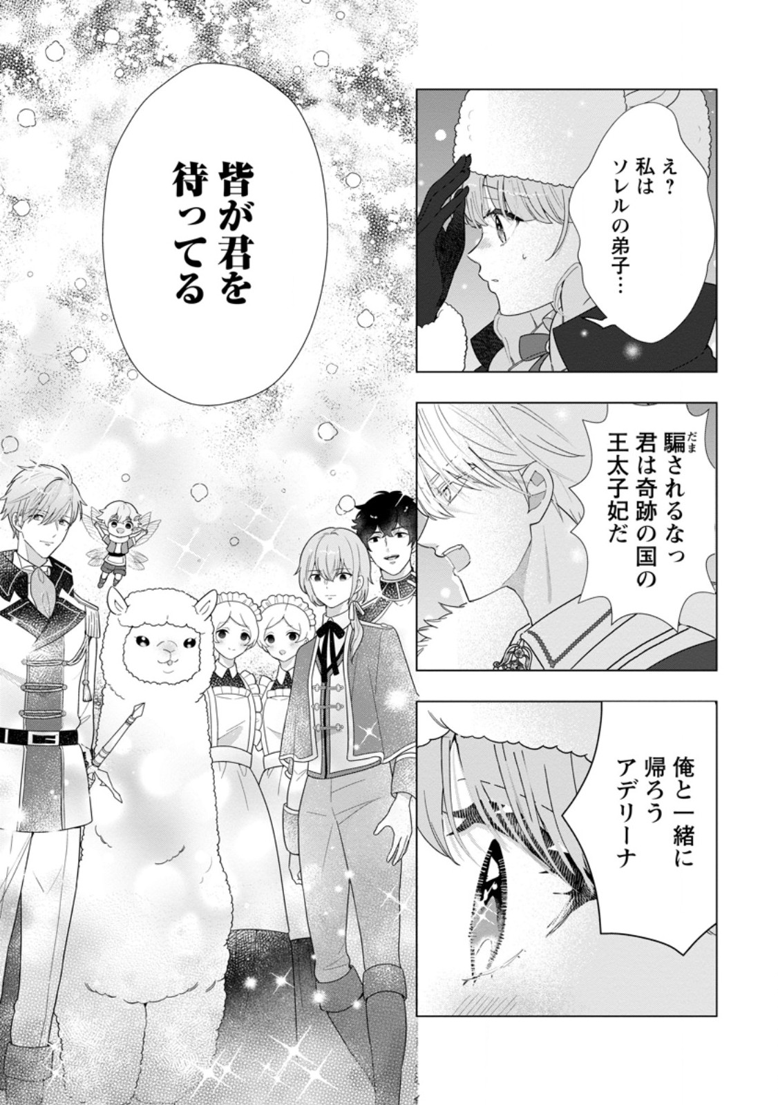 Cinderella no Ane desu ga, Fuhoninagara Ouji to Kekkon suru Koto ni narimashita - Migawari Outaishi-hi wa Rikyuu de Slow Life wo Mankitsu suru Chapter 37.3 6ページ