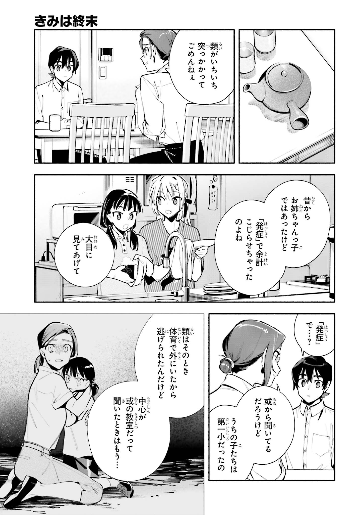 Kimi wa Shuumatsu Chapter 11 13ページ