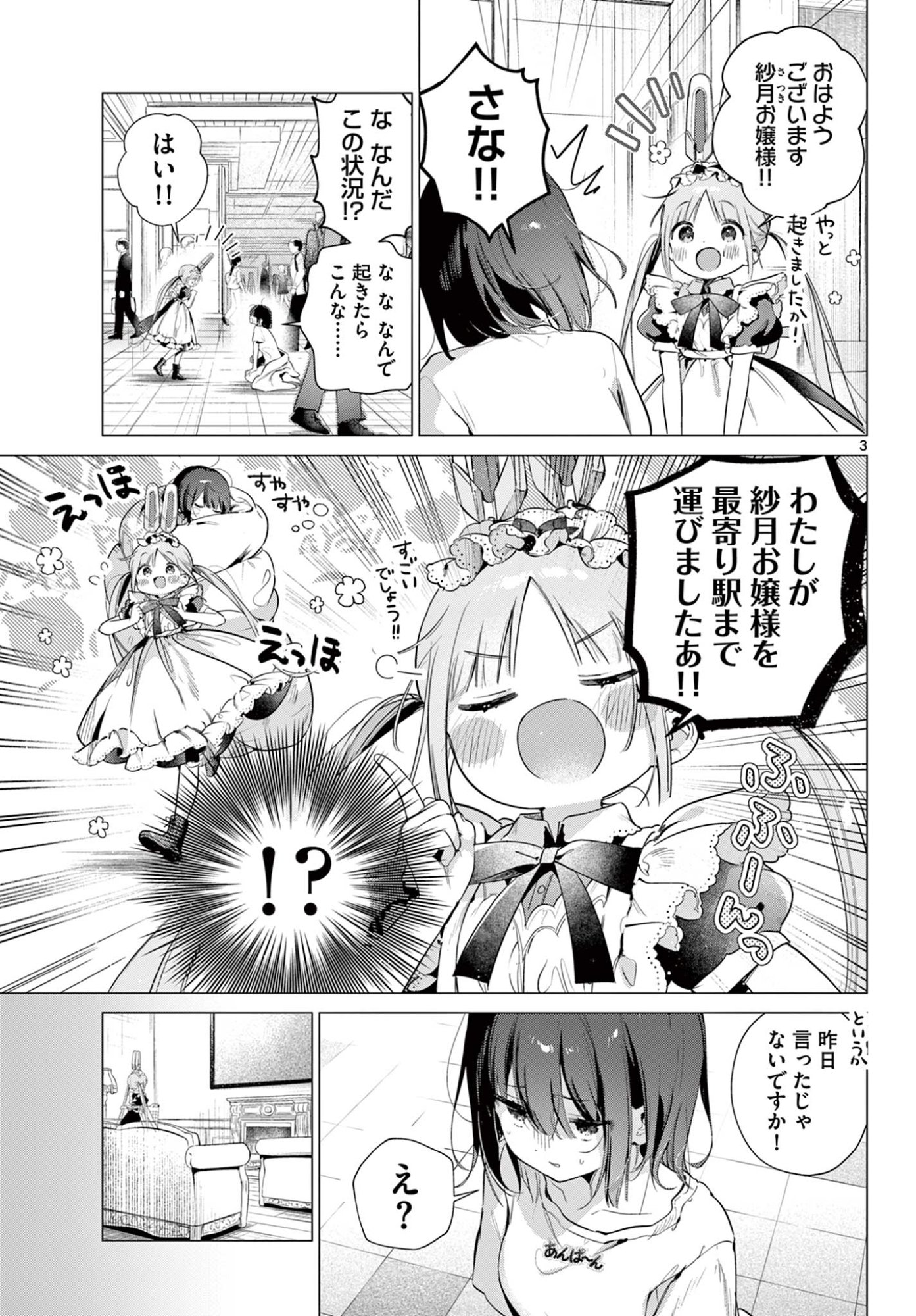 Maid to Loyd wa Ojou-sama no Oyakuni Tachitai! Chapter 3 3ページ