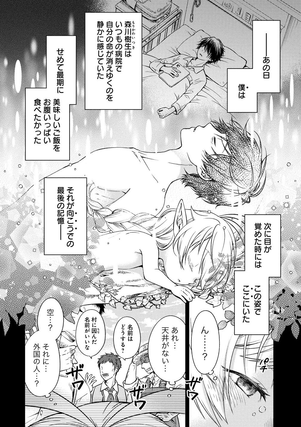 Elf-san no Mahou Ryouriten: Yousei Joou to shite Tensei Shita keredo, Mazu wa Nonbiri Oryouri Tsukurimakurimasu! Chapter 1 10ページ