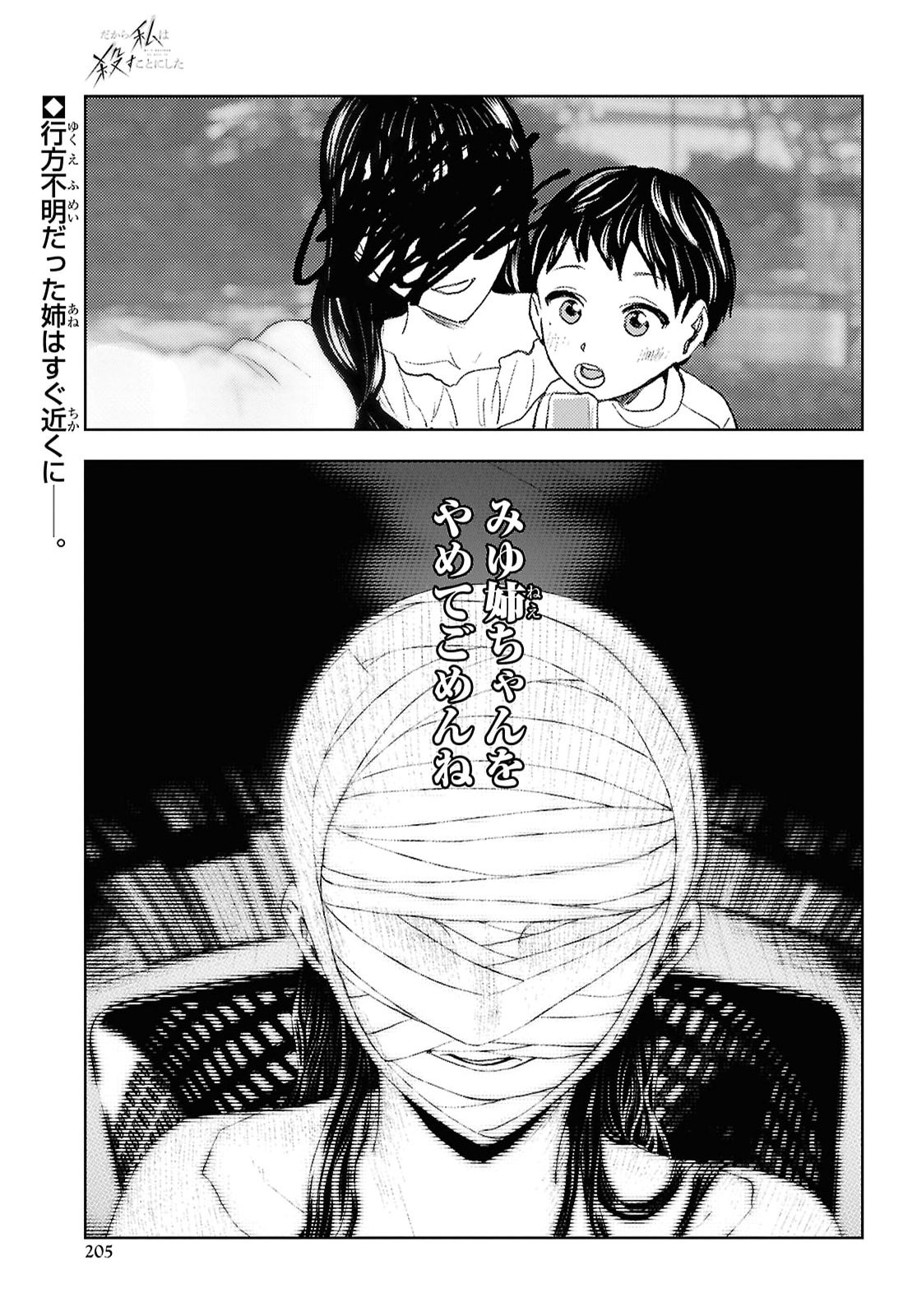 Dakara Watashi wa Korosu koto ni shita Chapter 2 1ページ