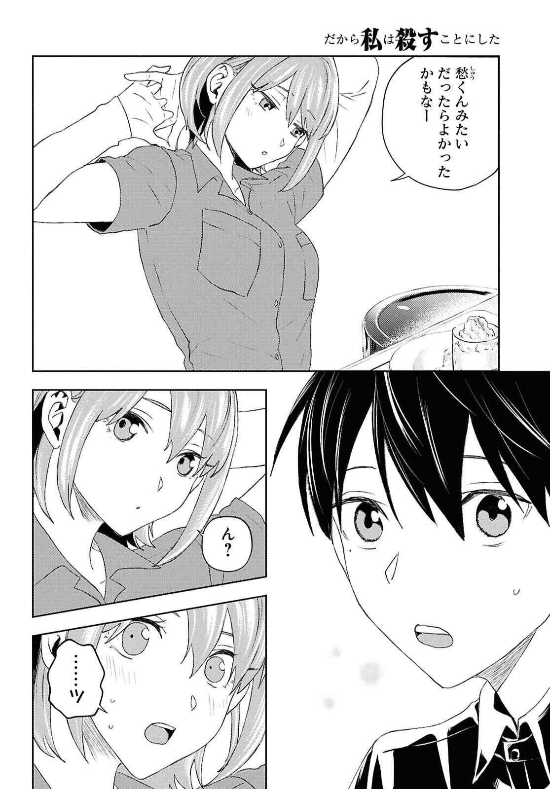 Dakara Watashi wa Korosu koto ni shita Chapter 2 28ページ